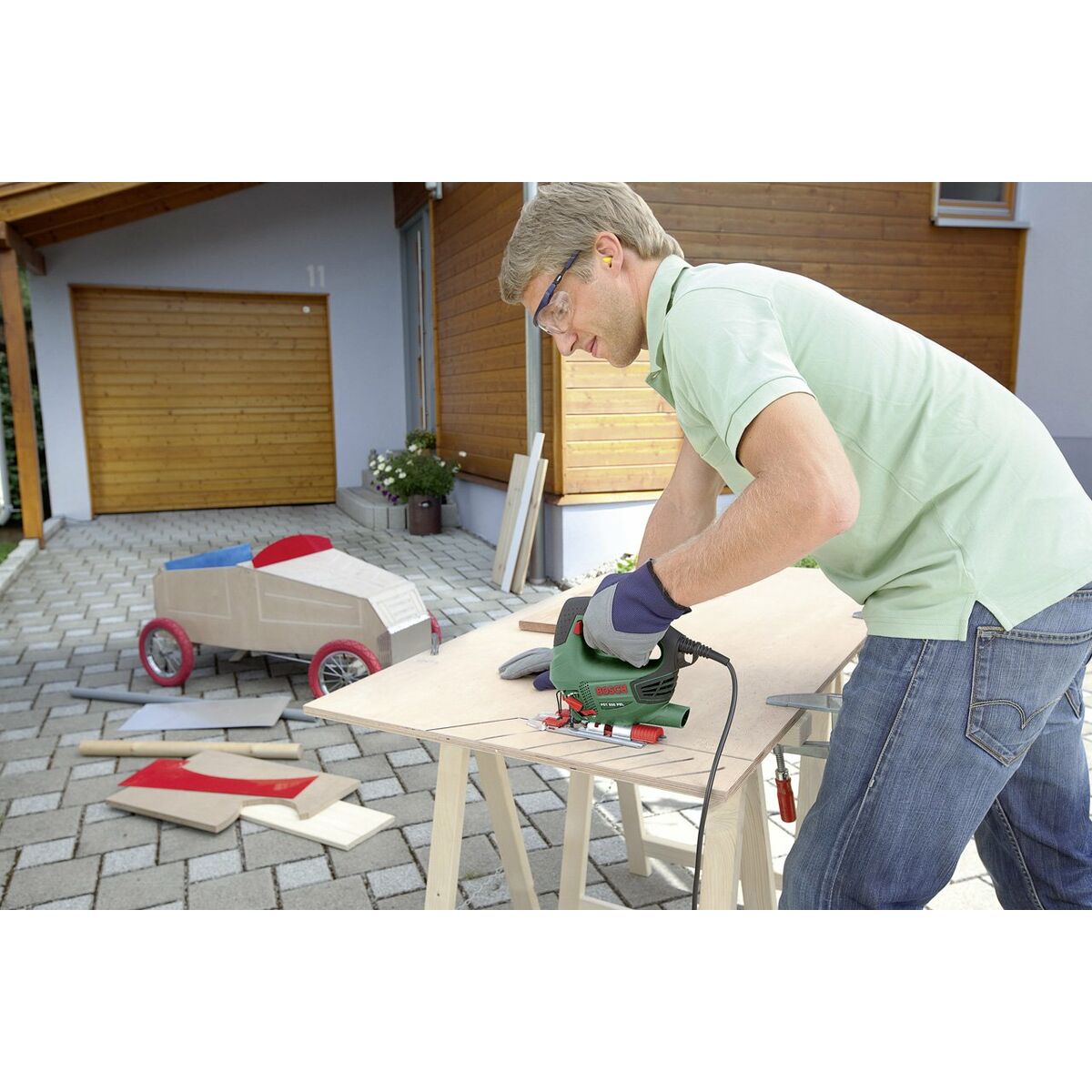 Grandininis pjūklas BOSCH PST 800 PEL